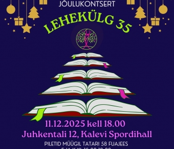 10.11.2025 algab Jõulukontserdi piletite müük